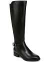 Sam & Libby Sam Libby Womens Percy Regular Calf Knee High Riding Boots Regular Wide Calf In Black