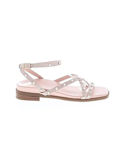 Pre-owned Sam & Libby Sandals In Pink