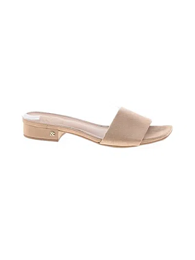 Pre-owned Sam & Libby Sandals In Tan
