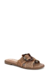 Sam & Libby Thea Woven Sandal In Brown