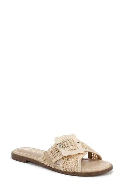 Sam & Libby Thea Woven Sandal In White