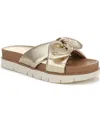 Sam & Libby Astrid Slide Sandal In Soft Gold