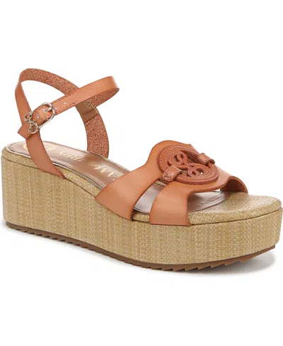 Sam & Libby Women's Camille Platform Wedge Sandals In Louisville Tan