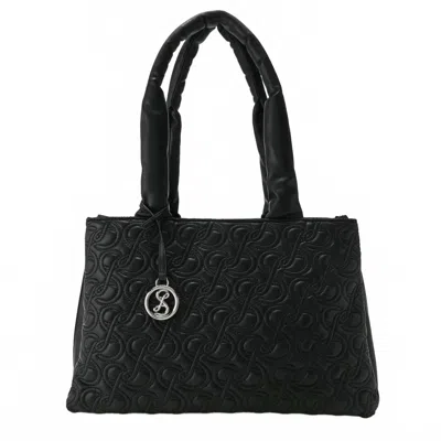 Sam & Libby Women's Dina Quilted Large Tote Bag In Black