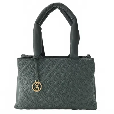 Sam & Libby Women's Dina Quilted Large Tote Bag In Teal In Blue