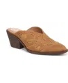 Sam & Libby Women's Floren Western Block Heel Mules
