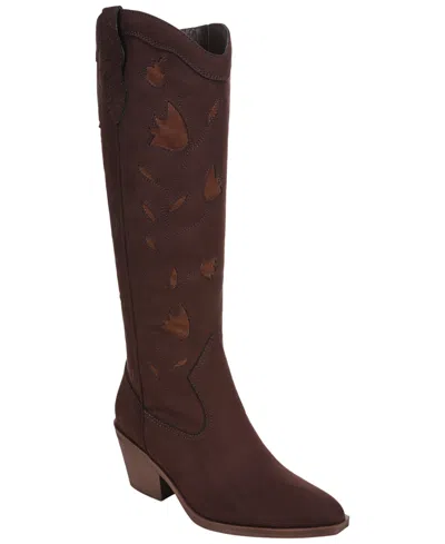 Sam & Libby Women's Francy Knee High Western Boots In Multi