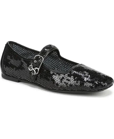 Sam & Libby Women's Fredi Mary Jane Flats In Black