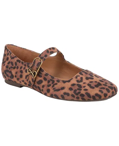 Sam & Libby Women's Fredi Mary Jane Flats In Brown