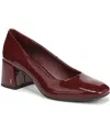 Sam & Libby Gianella Square Toe Pump In Burgundy