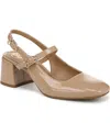 Sam & Libby Women's Grace Block Heel Slingback Mary Jane Pumps In Neutral