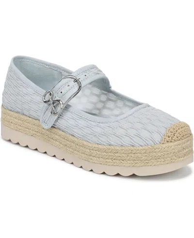 Sam & Libby Women's Isla Mary Jane Espadrille Flats In Blue