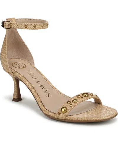 Sam & Libby Women's Jasmina Ankle Strap Dress Sandals In Brown