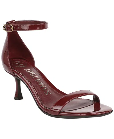 Sam & Libby Women's Jasmina Ankle Strap Dress Sandals In Red