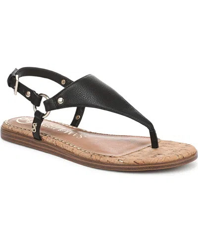 Sam & Libby Women's Kellen Thong Slingback Flat Sandals