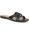 Sam & Libby Women's Lana Slip On Slide Flat Sandals
