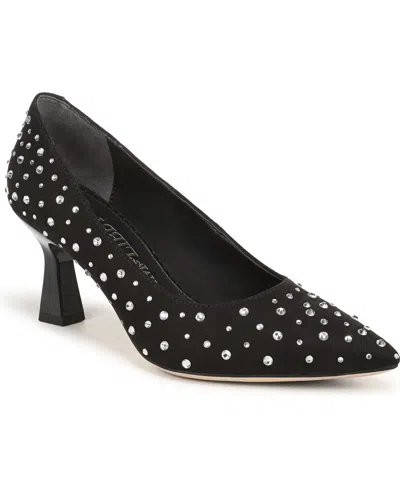 Sam & Libby Women's Lottie Slip-on Pumps In Black Embellished