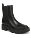 Sam & Libby Women's Oak Lug Sole Booties In Black