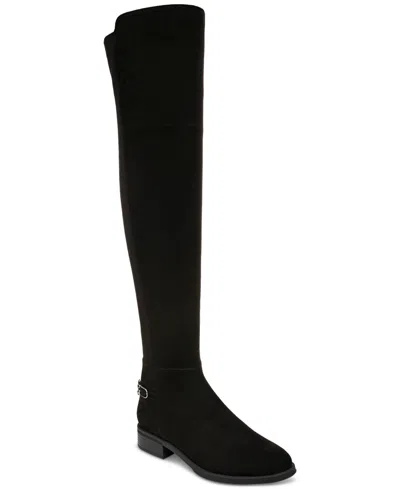 Sam & Libby Women's Peyton Regular Calf Over The Knee Boots In Black