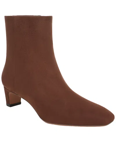 Sam & Libby Women's Priya Snip Toe Dress Booties In Brown