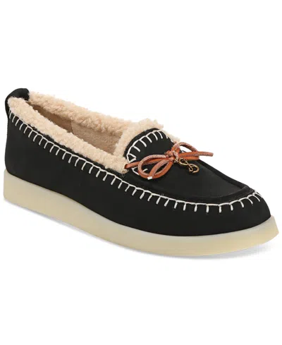 Sam & Libby Women's Savannah Moc Toe Loafers In Black