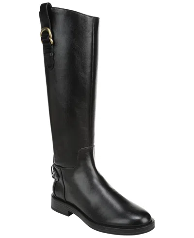 Sam & Libby Women's Statler Knee High Riding Boots In Black Smooth