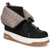Sam & Libby Womens Two Tone Man Made Winter & Snow Boots