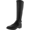 Sam & Libby Sam Libby Womens Percy Regular Calf Knee High Riding Boots Regular Wide Calf In Black