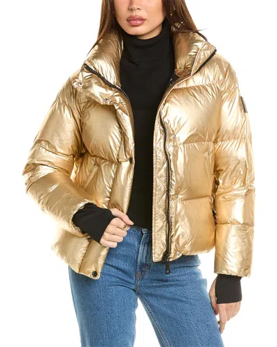 Sam . Andi Puffer Jacket In Gold