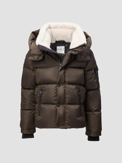 Sam Boy's Boy's Frontier Puffer Down Jacket In Green