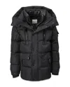 Sam Boys' Matte Element Hooded Down Parka - Big Kid In Black