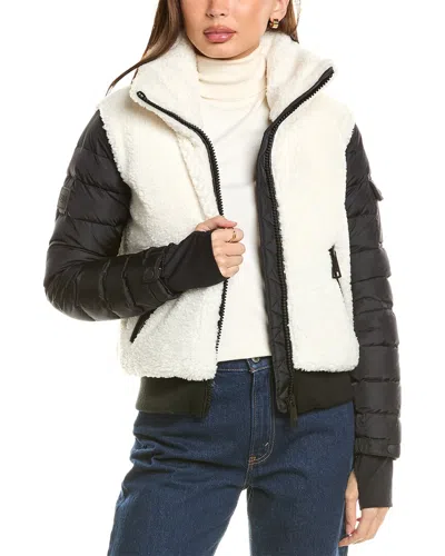 Sam . Carson Bomber Jacket In Black