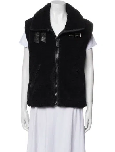 Pre-owned Sam Coat In Black