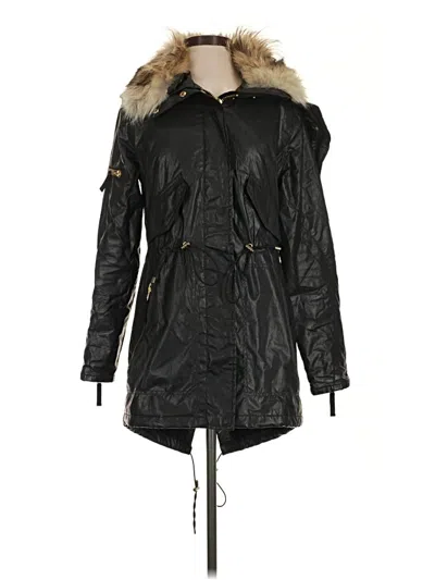 Pre-owned Sam Coat In Black