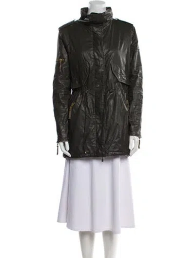 Pre-owned Sam Coat In Green