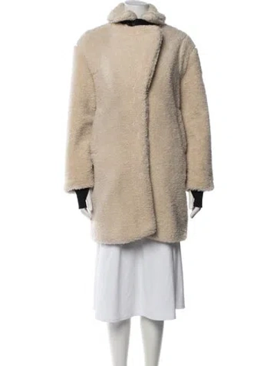 Pre-owned Sam Coat In Neutrals