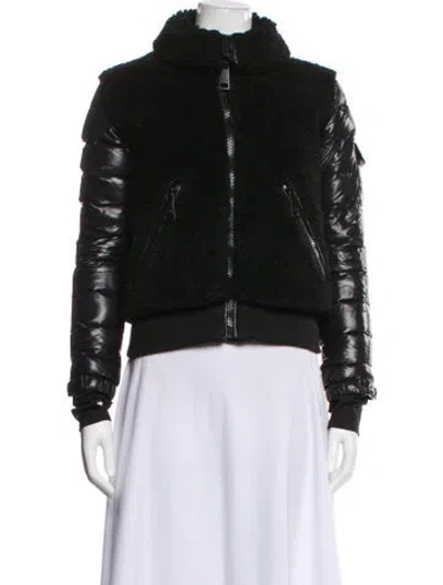 Pre-owned Sam Down Coat In Black