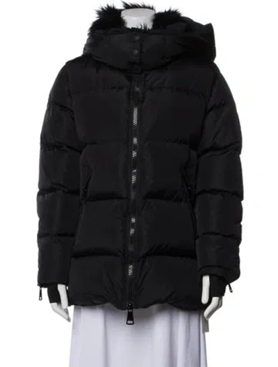Pre-owned Sam Down Coat In Black
