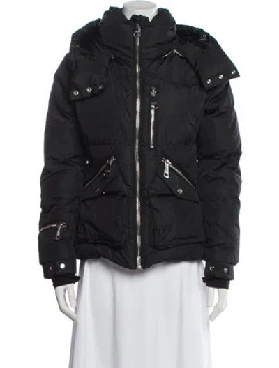 Pre-owned Sam Down Coat In Black