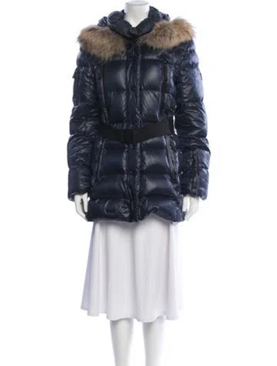 Pre-owned Sam Down Coat In Black