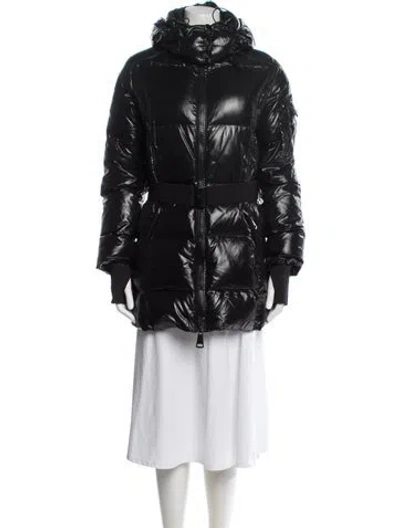 Pre-owned Sam Down Coat In Black