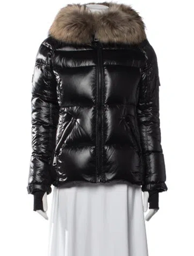 Pre-owned Sam Down Coat In Black
