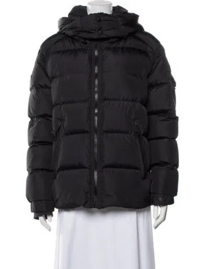 Pre-owned Sam Down Coat In Black