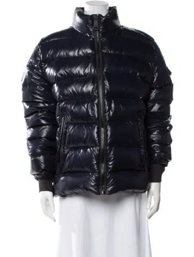 Pre-owned Sam Down Coat In Black