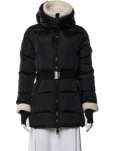 Pre-owned Sam Down Coat In Black