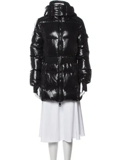 Pre-owned Sam Down Coat In Black