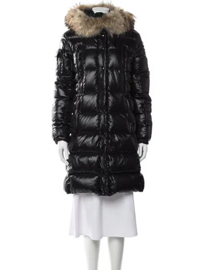 Pre-owned Sam Down Coat In Black