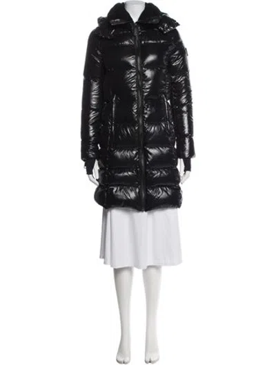Pre-owned Sam Down Coat In Black