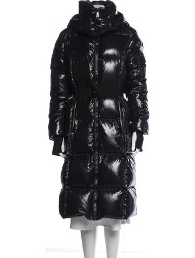 Pre-owned Sam Down Coat In Black