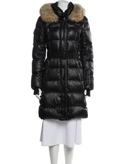 Pre-owned Sam Down Coat In Blue